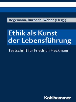 cover image of Ethik als Kunst der Lebensführung